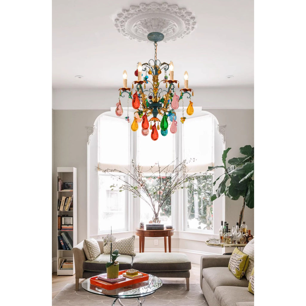 Lampadario Frutti Bordeaux