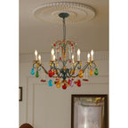 Lampadario Frutti Bordeaux