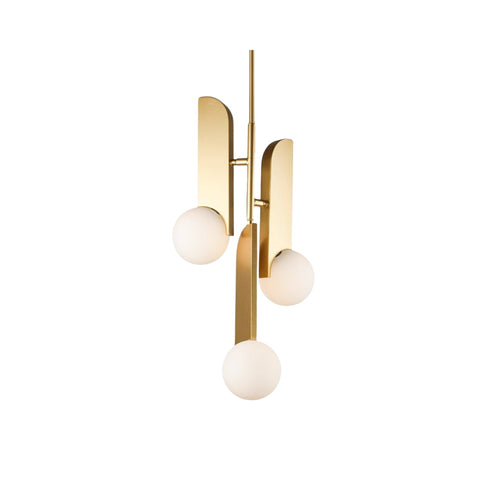Boso Lampada a sospensione – Vetro – Trasparente – Ø 30 cm – Scultorea
