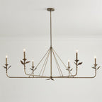 Lampadario a Foglie Ramificate