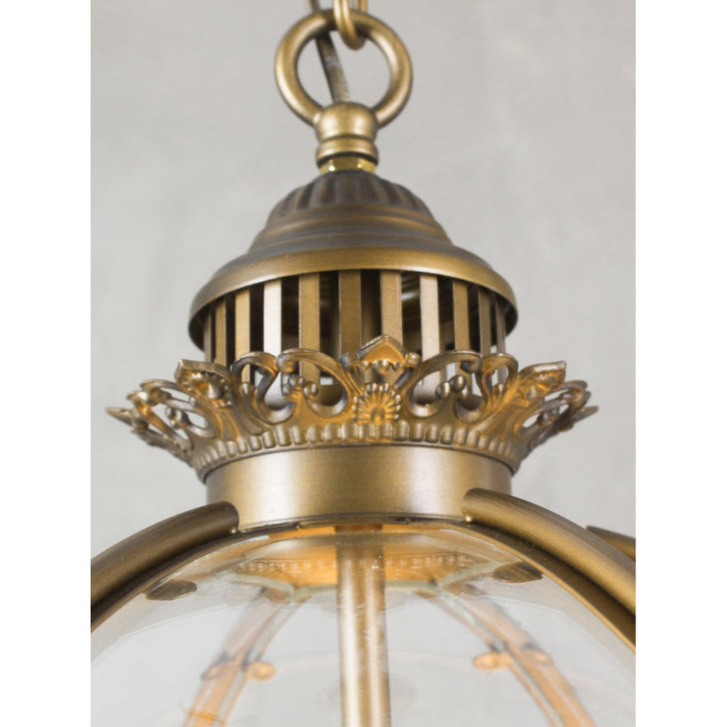 Svela Vintage Industrial Glass Pendant Light