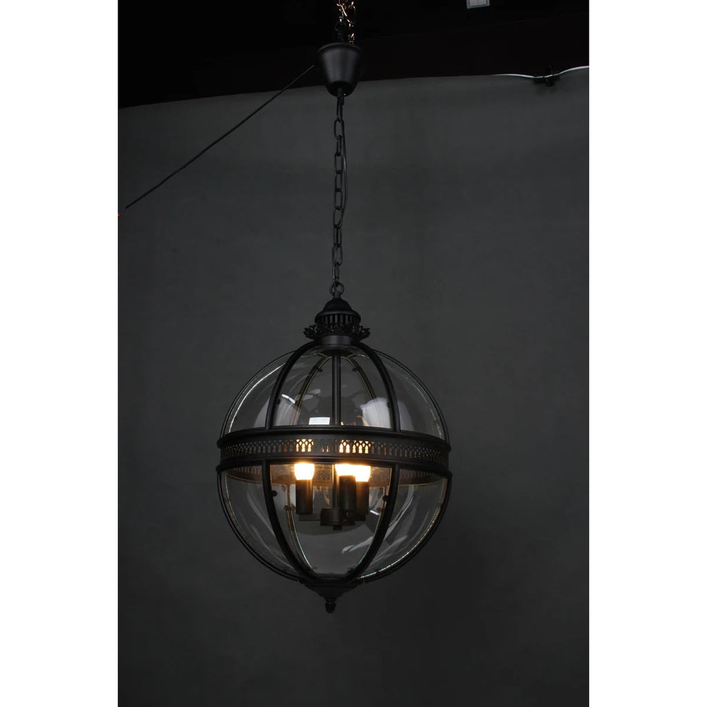 Svela Vintage Industrial Glass Pendant Light