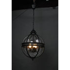 Svela Vintage Industrial Glass Pendant Light