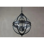 Svela Vintage Industrial Glass Pendant Light