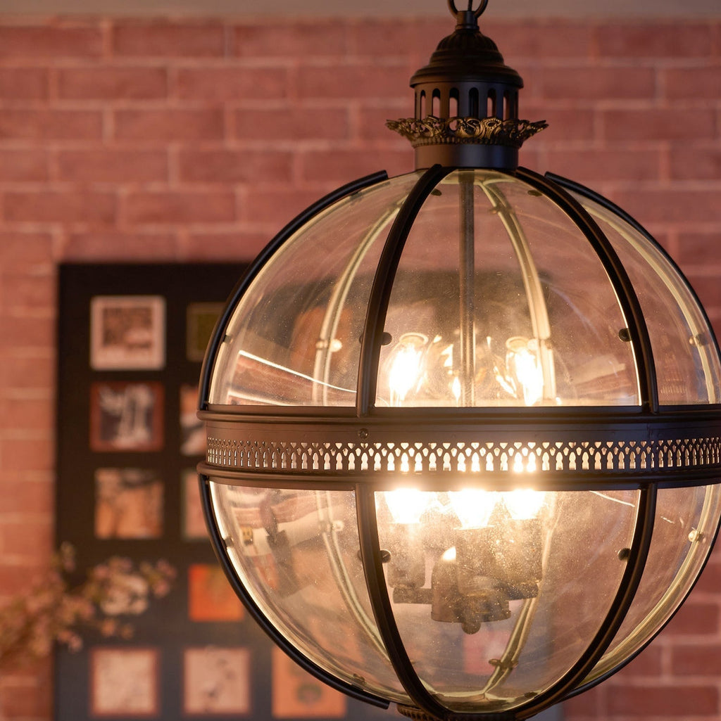 Lampada a Sospensione Retro Edward in Vetro