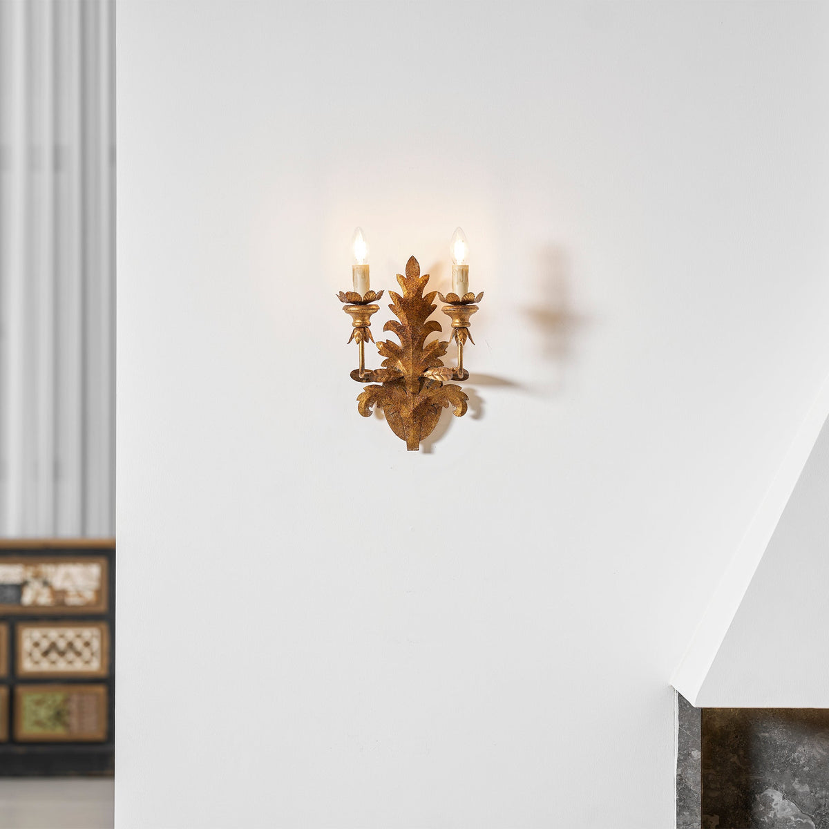 Lampada da Parete Foglia Ramo