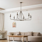 Lampadario a Foglie Ramificate