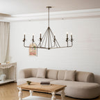 Lampadario a Foglie Ramificate