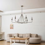 Lampadario a Foglie Ramificate