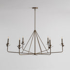 Lampadario a Foglie Ramificate