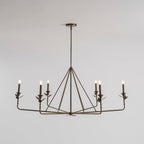 Lampadario a Foglie Ramificate