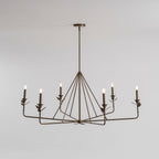 Lampadario a Foglie Ramificate