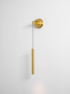 Lampada da Parete in Ottone Lineare