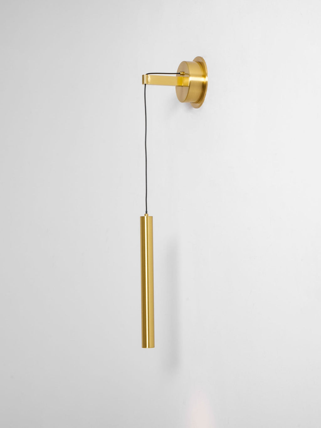 Lampada da Parete in Ottone Lineare