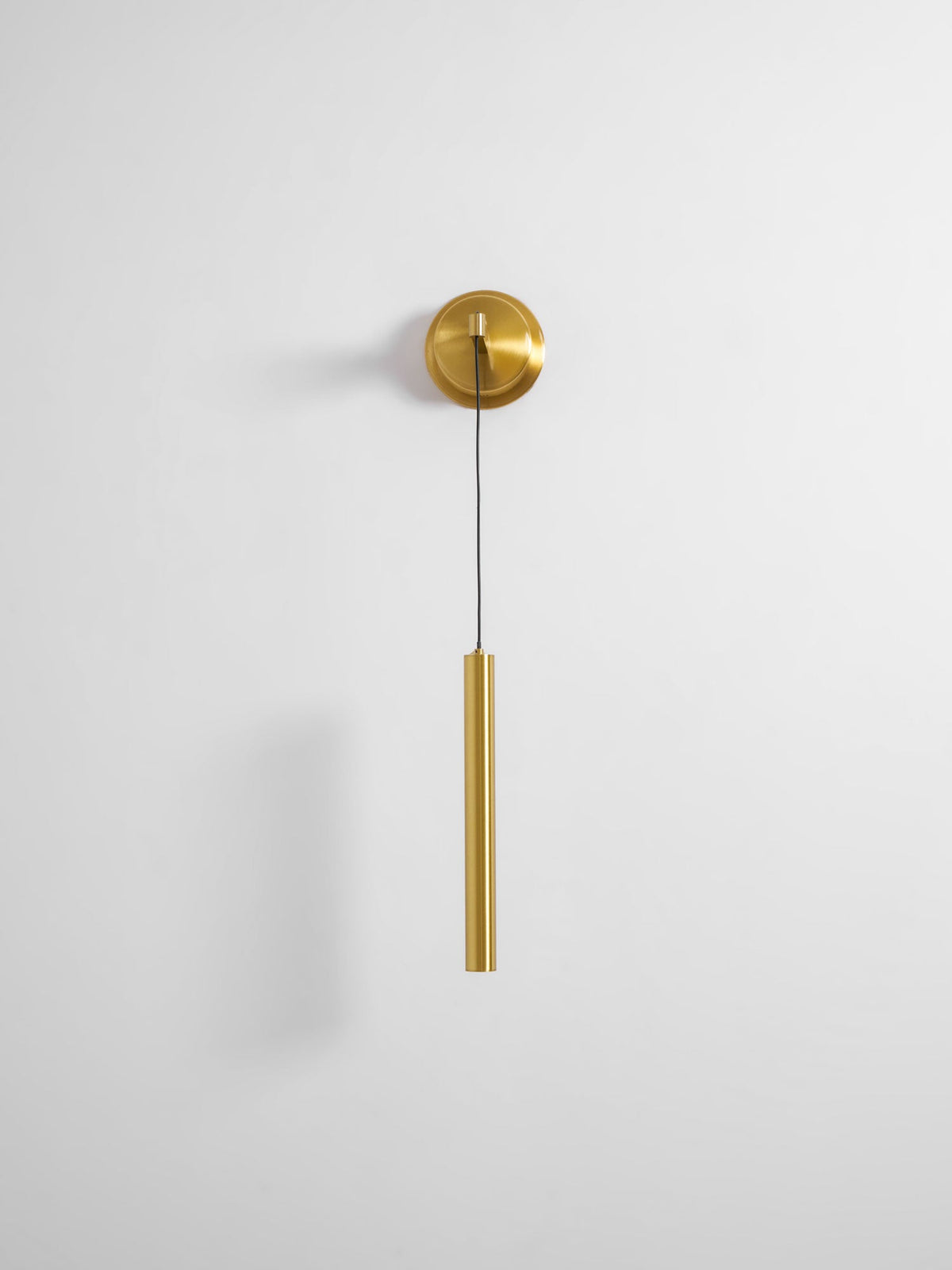 Lampada da Parete in Ottone Lineare