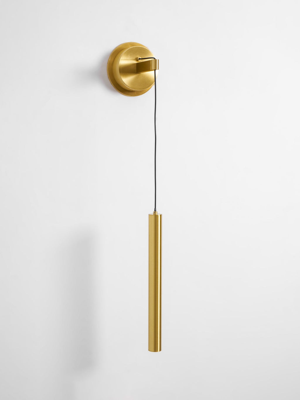 Lampada da Parete in Ottone Lineare