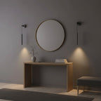 Lampada da Parete in Ottone Lineare