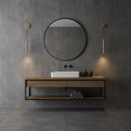 Lampada da Parete in Ottone Lineare