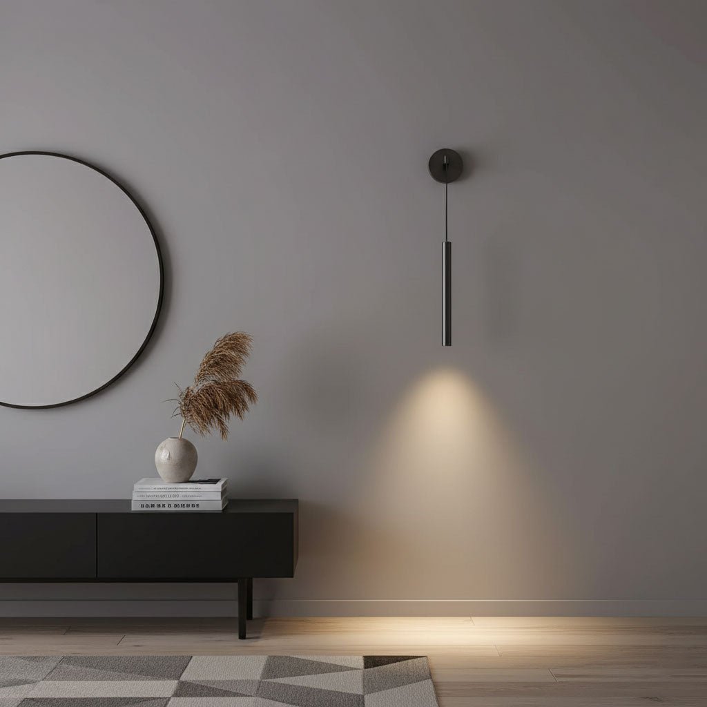 Lampada da Parete in Ottone Lineare