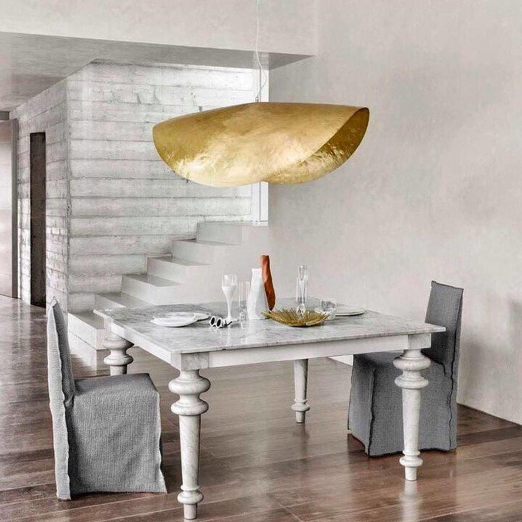 Lampada a sospensione martellata