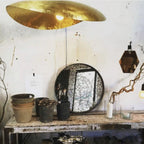 Lampada a sospensione martellata