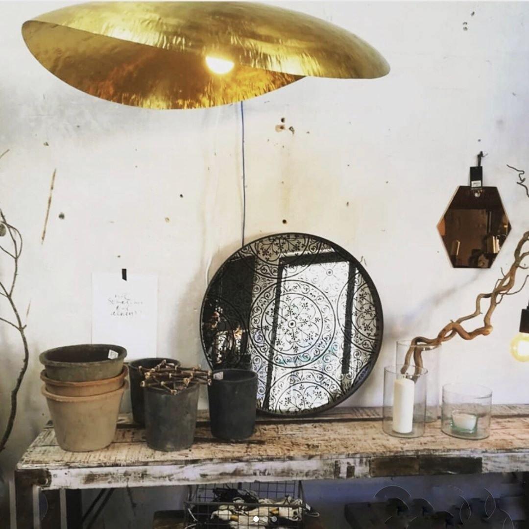 Lampada a sospensione martellata