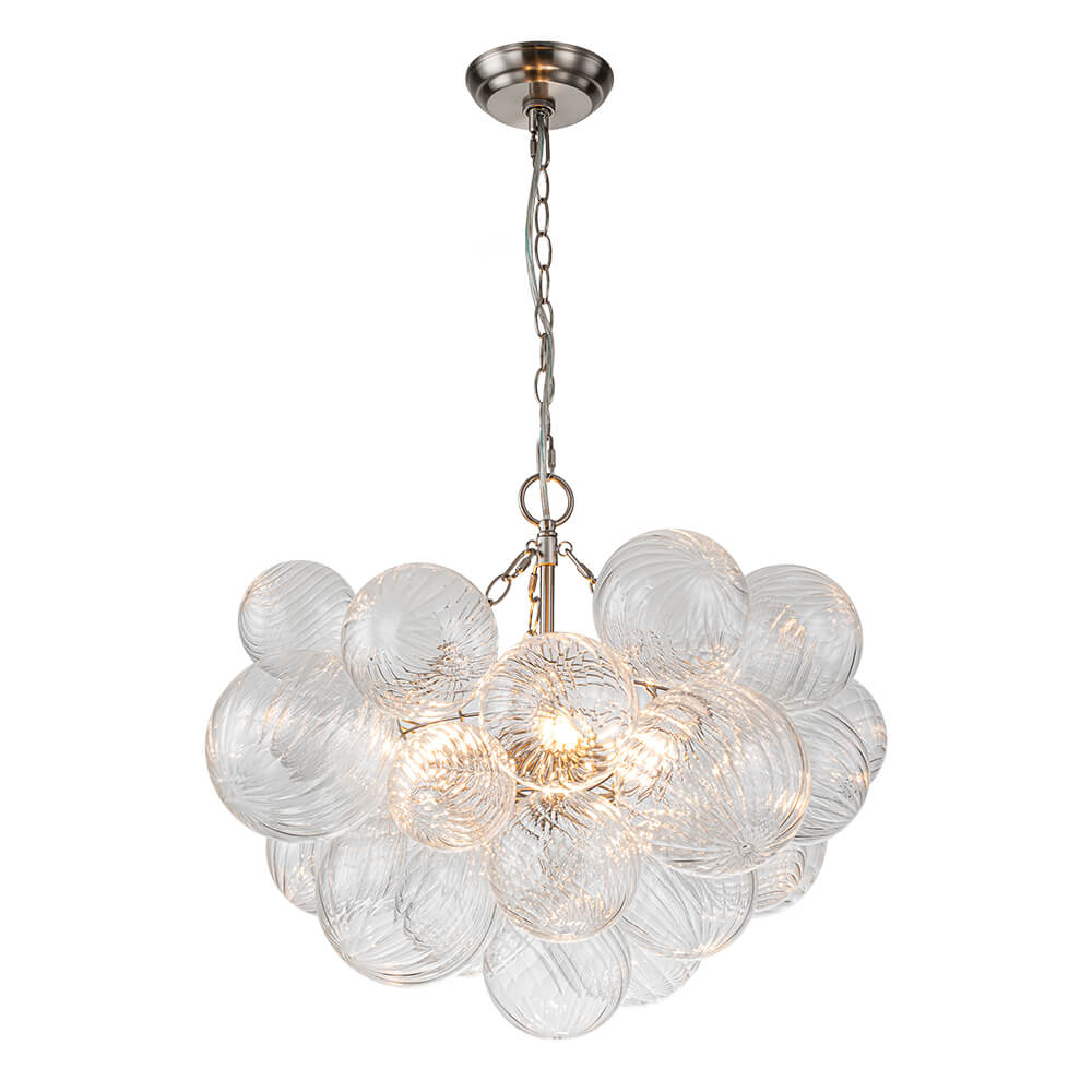 Lampadario Stellia Bubble Art in Ottone