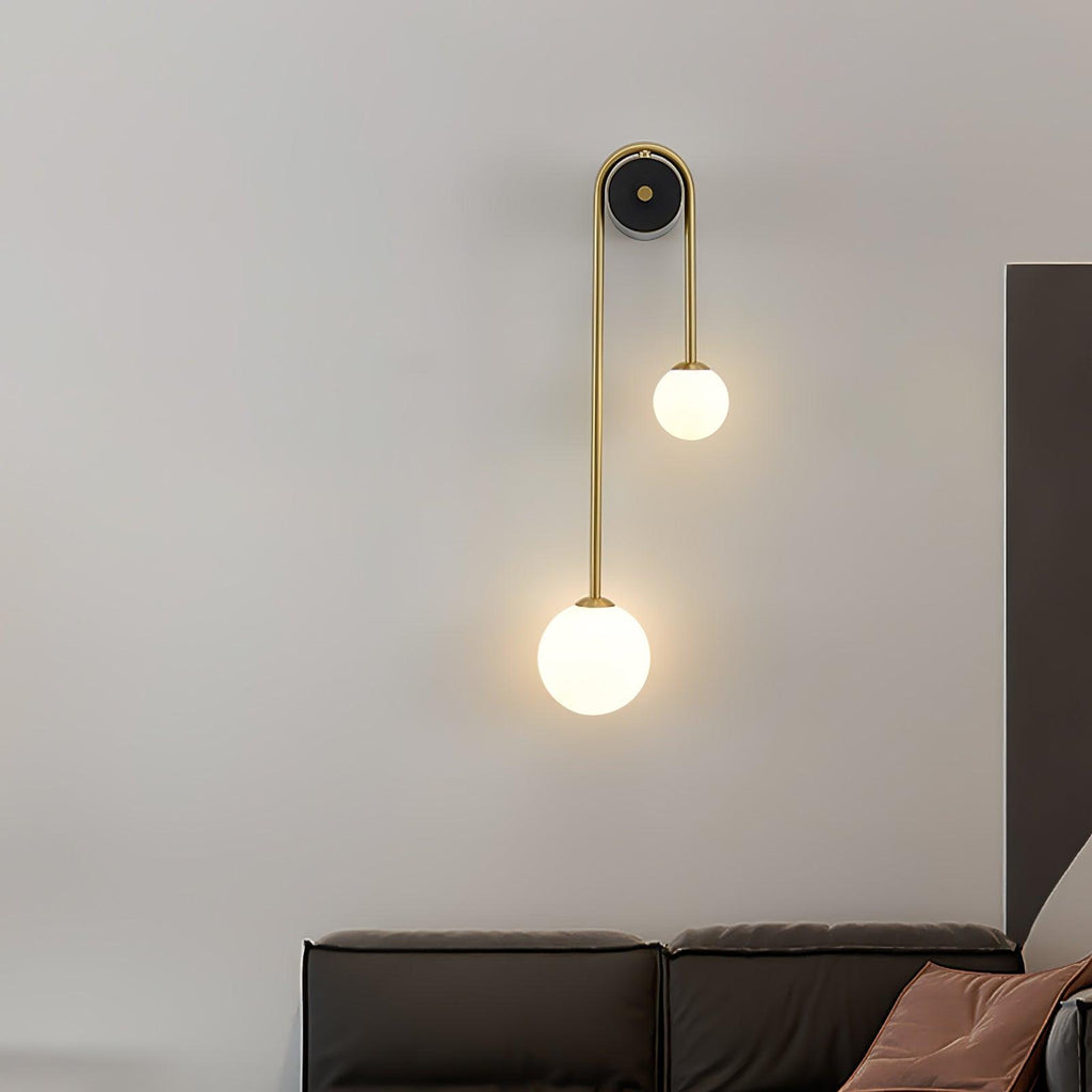 Applique a Muro in Ottone