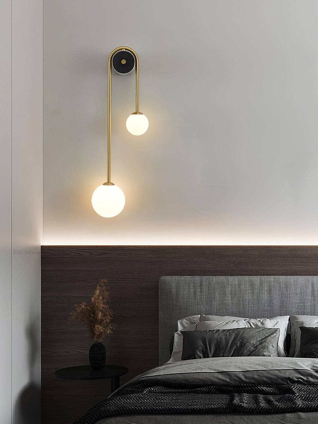 Applique a Muro in Ottone
