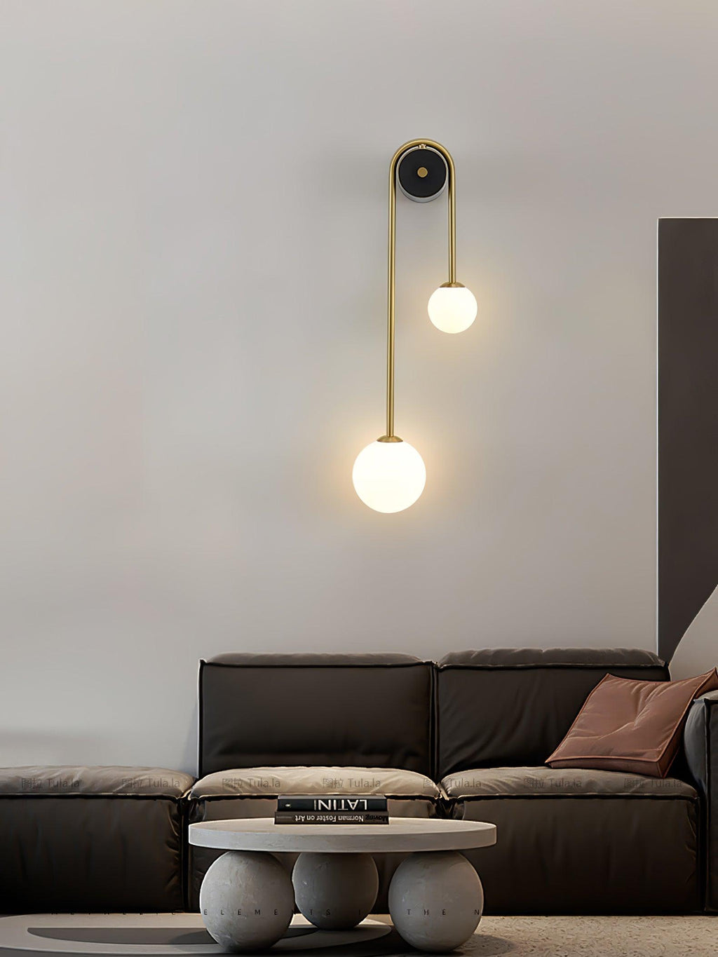 Applique a Muro in Ottone