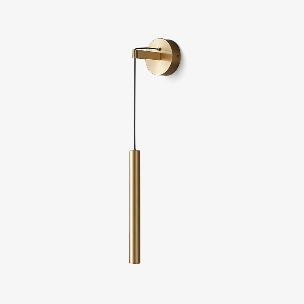 Lampada da Parete in Ottone Lineare