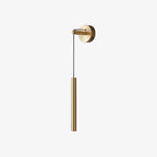 Lampada da Parete in Ottone Lineare