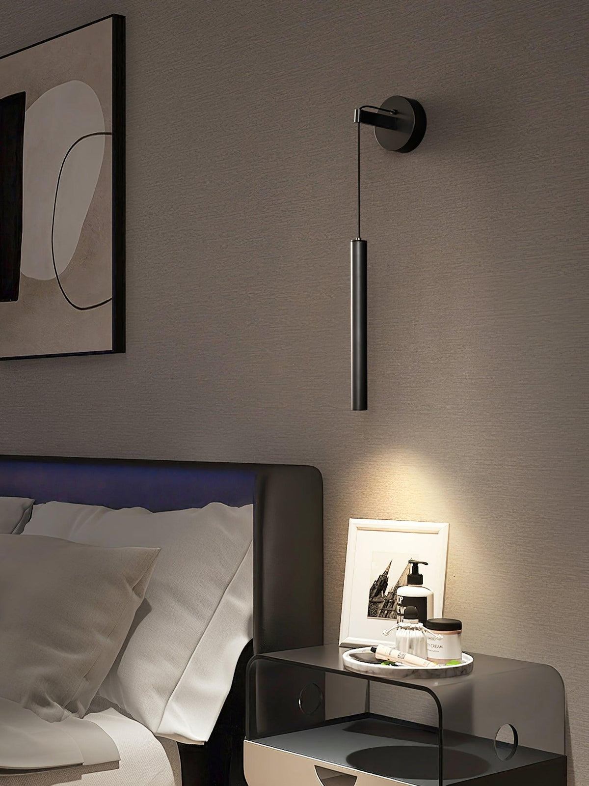 Lampada da Parete in Ottone Lineare