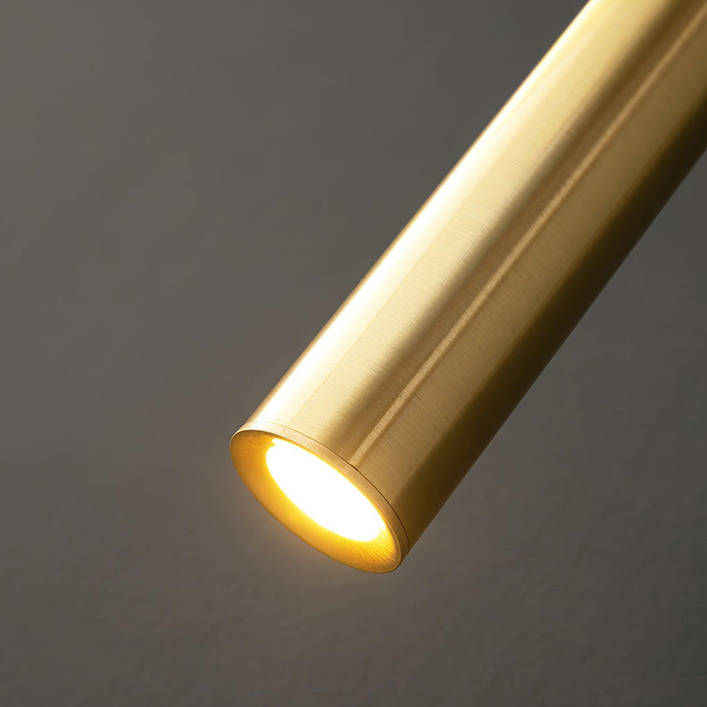 Lampada da Parete in Ottone Lineare
