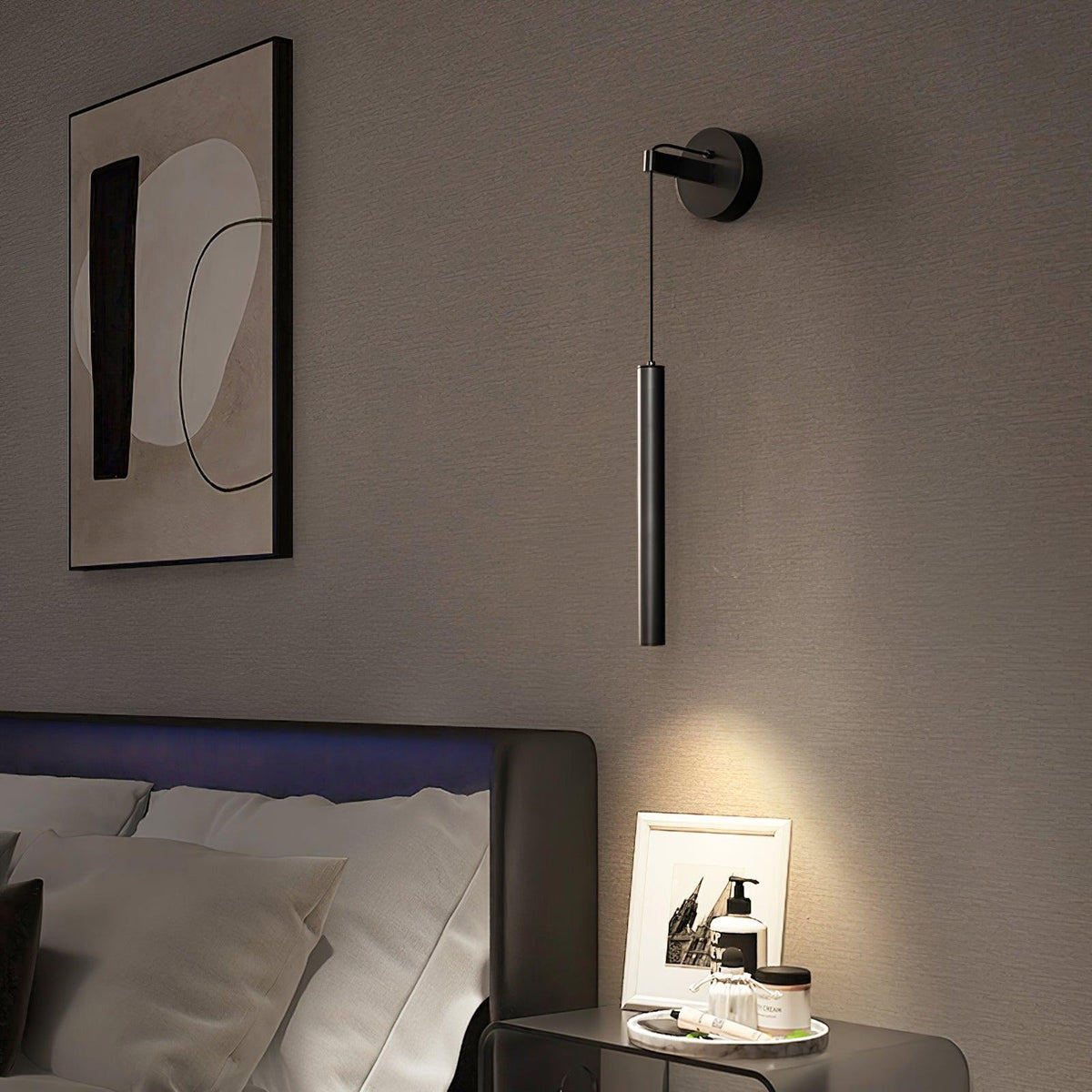 Lampada da Parete in Ottone Lineare