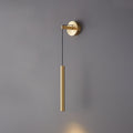 Lampada da Parete in Ottone Lineare