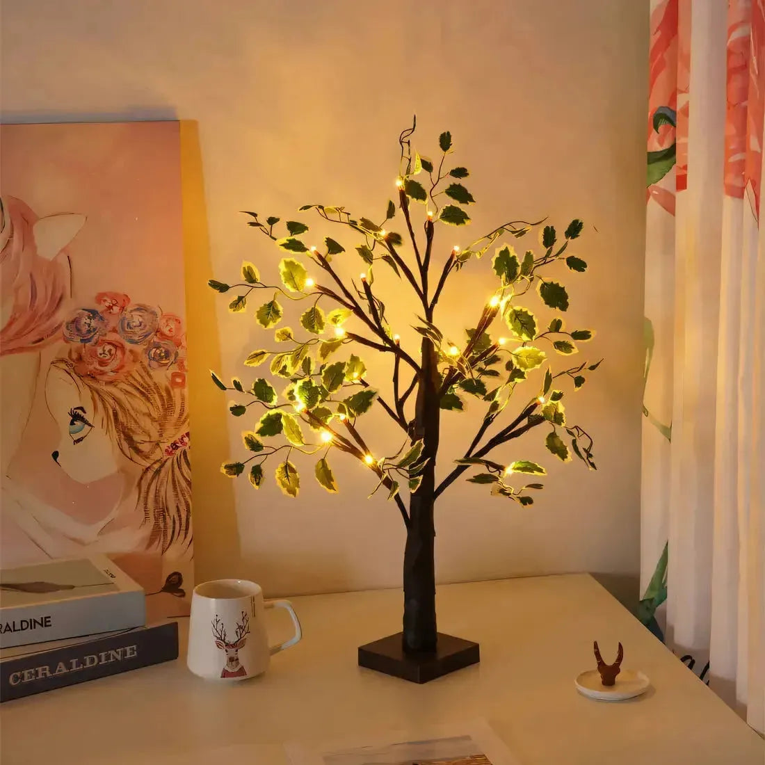 BrightTree Lampada - Albero Luminoso Decorazione per la Casa Luci LED