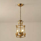 Lampada a sospensione industriale vintage Hylite in oro