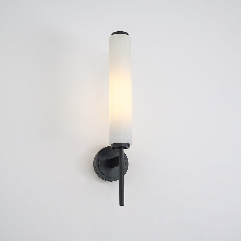 Lampada da Parete in Alabastro Art Deco Jern