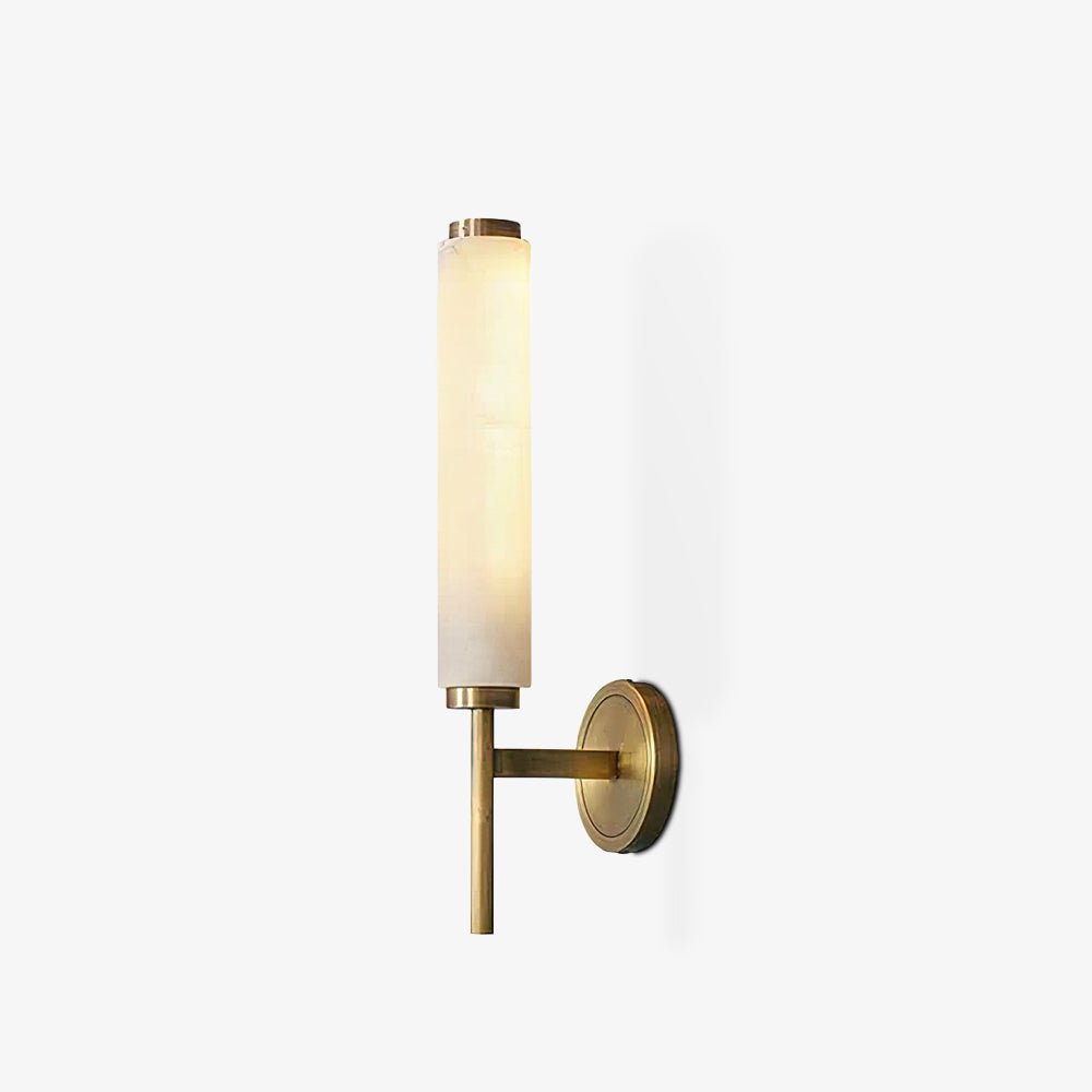Lampada da Parete in Alabastro Art Deco Jern