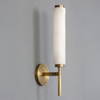 Lampada da Parete in Alabastro Art Deco Jern