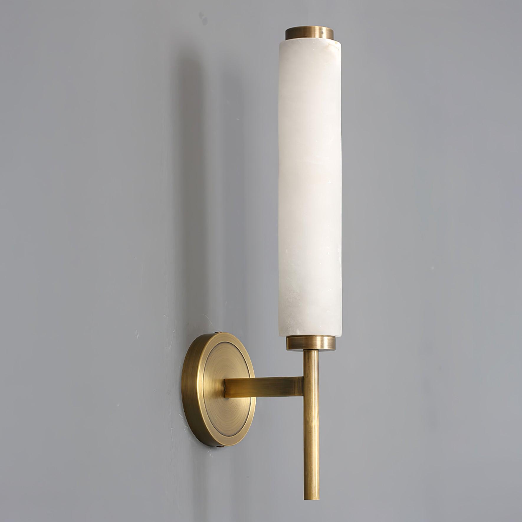 Lampada da Parete in Alabastro Art Deco Jern