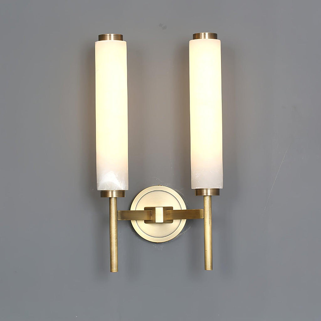 Lampada da Parete in Alabastro Art Deco Jern