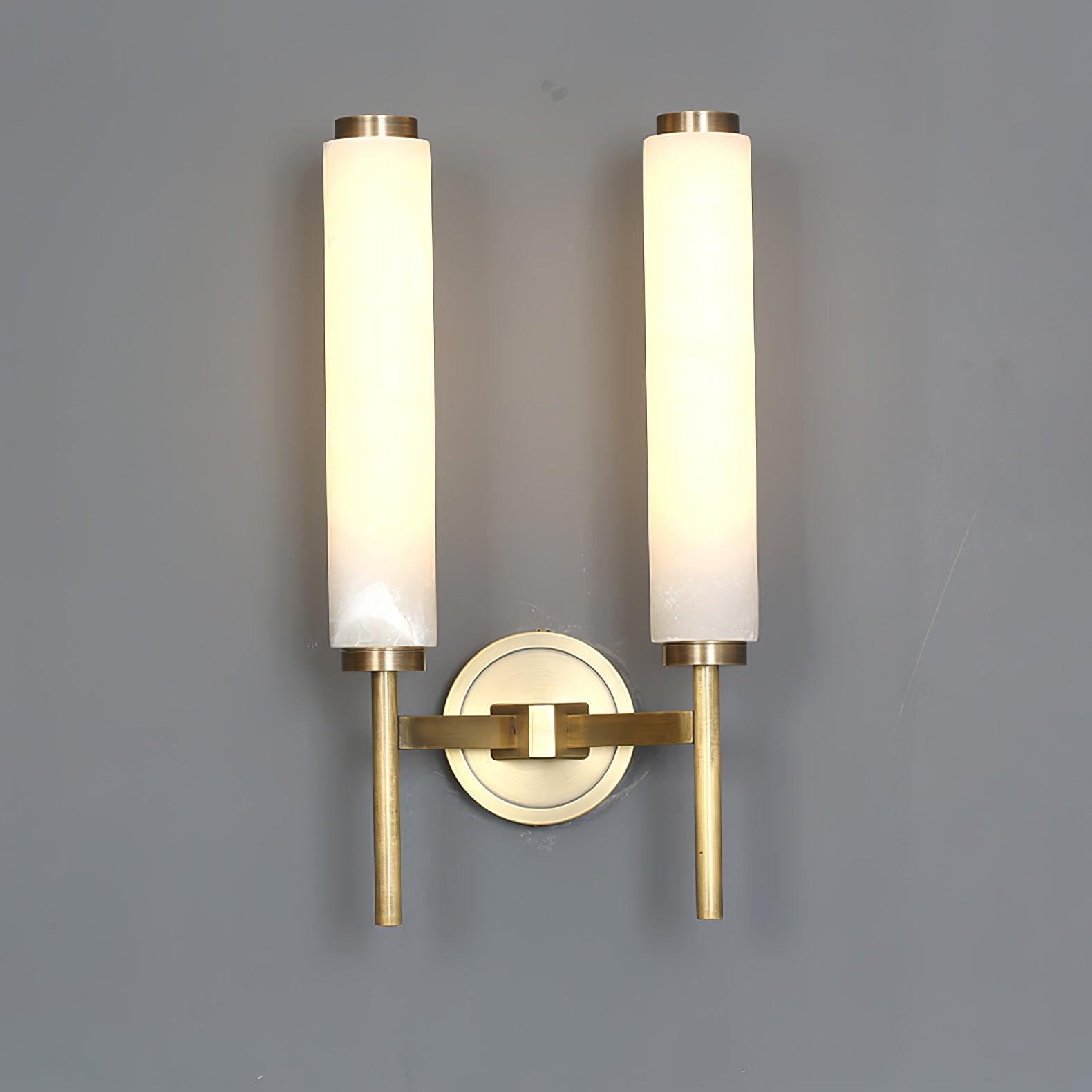Lampada da Parete in Alabastro Art Deco Jern