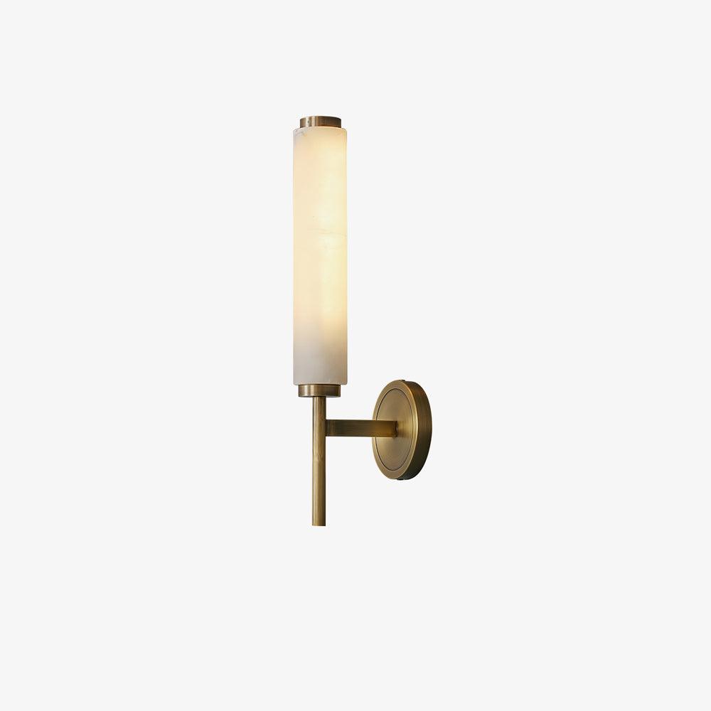 Lampada da Parete in Alabastro Art Deco Jern