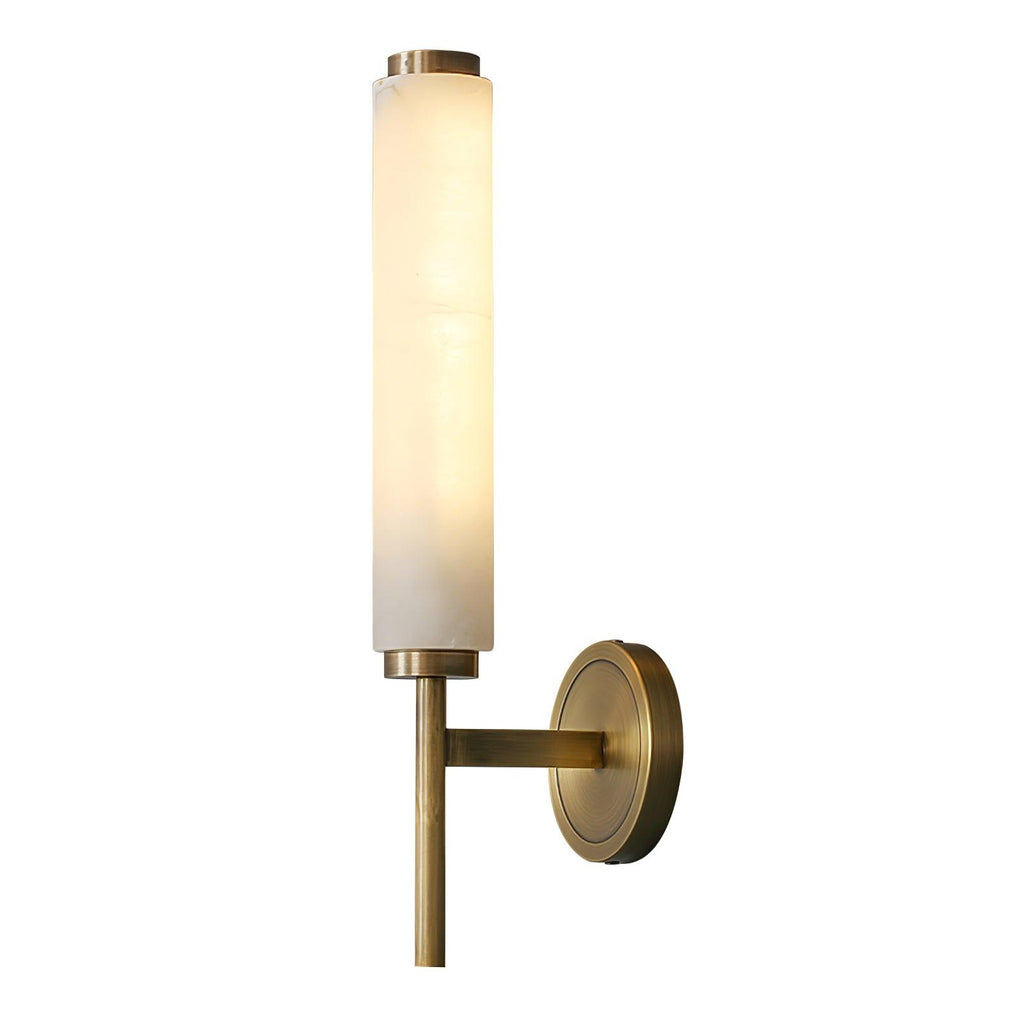 Lampada da Parete in Alabastro Art Deco Jern