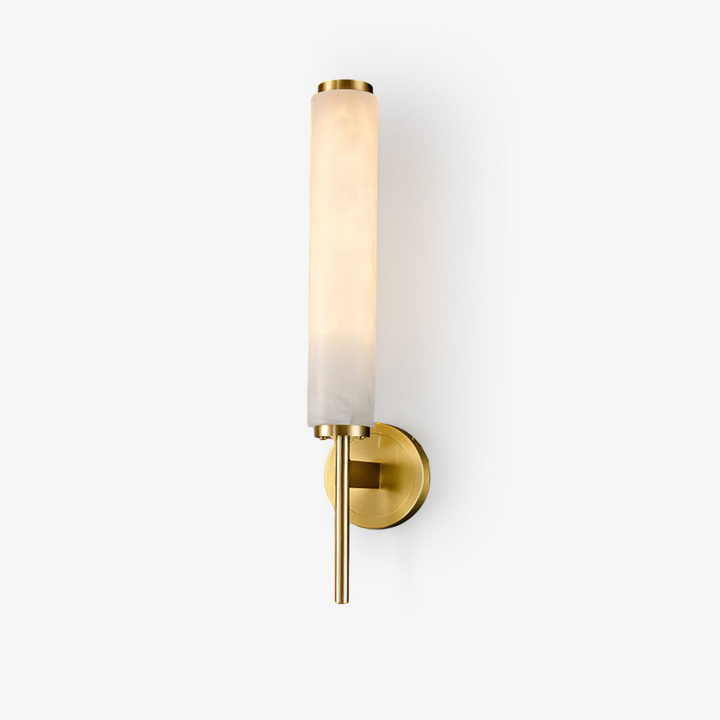 Lampada da Parete in Alabastro Art Deco Jern