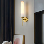 Lampada da Parete in Alabastro Art Deco Jern