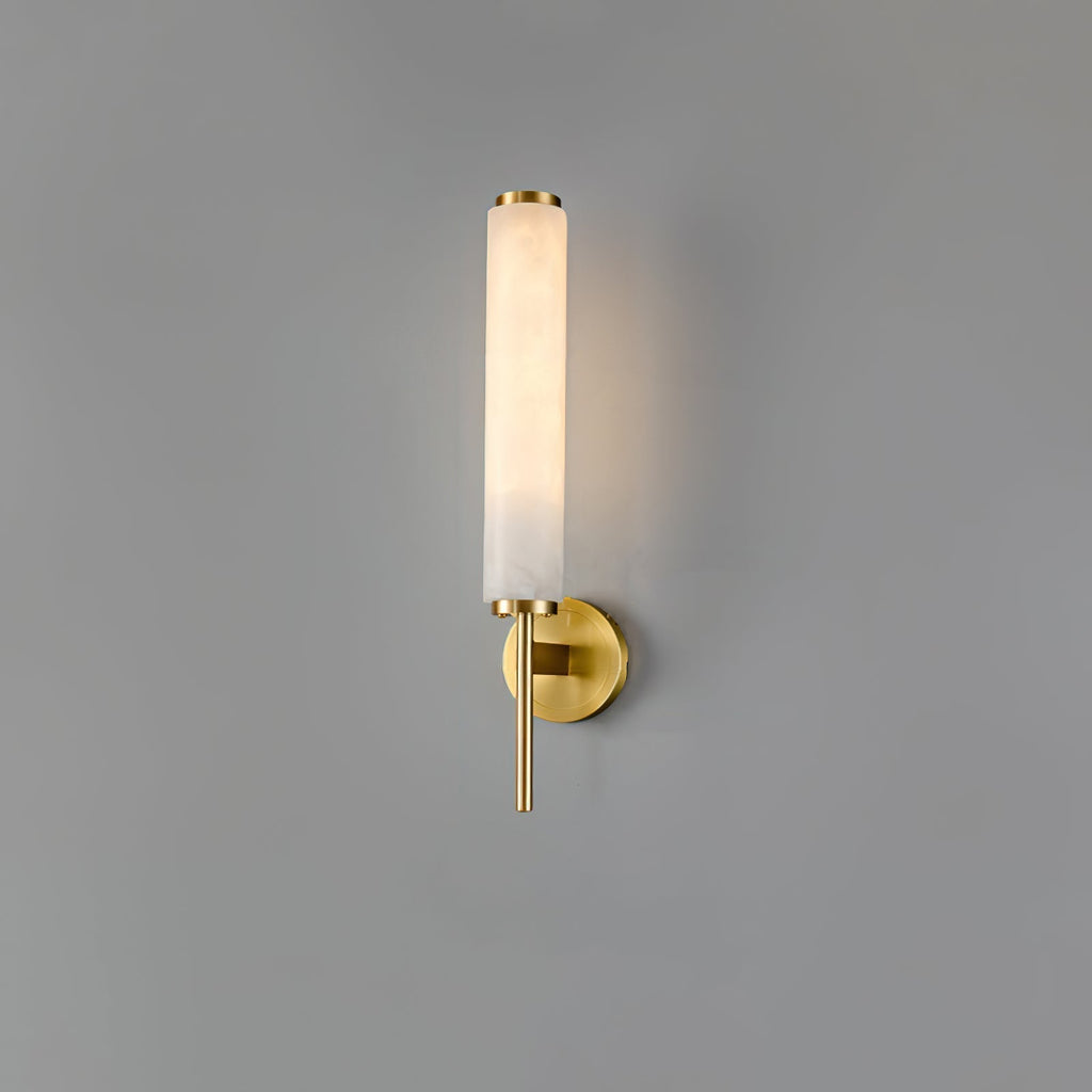 Lampada da Parete in Alabastro Art Deco Jern