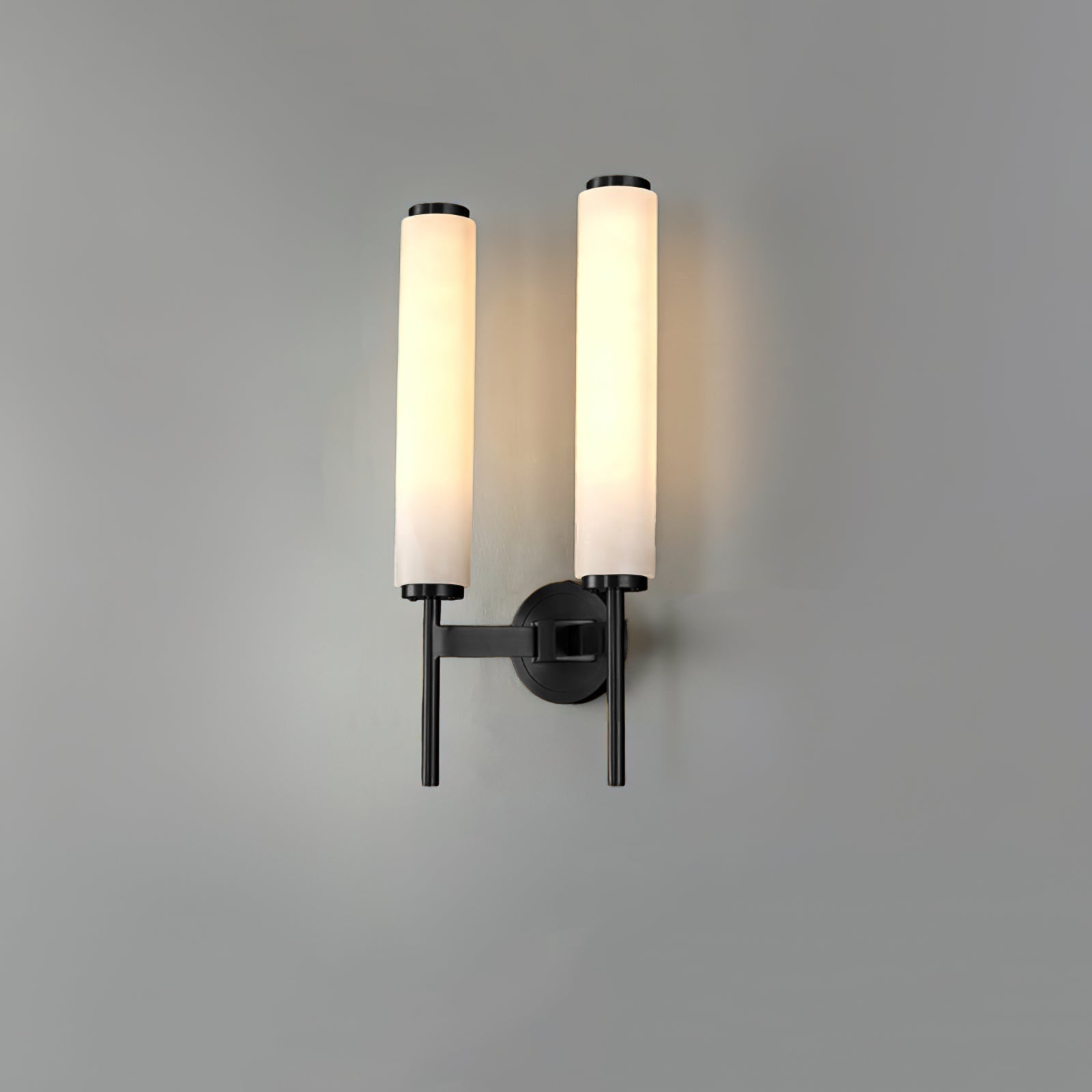 Lampada da Parete in Alabastro Art Deco Jern